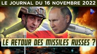 Ukraine : la guerre des missiles - JT du mercredi 16 novembre 2022