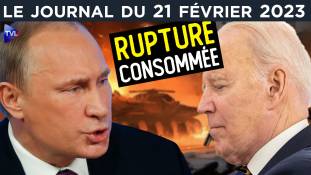 Poutine - Biden : le bras de fer - JT du mardi 21 février 2023