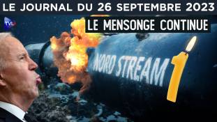 Nord Stream : les mensonges de guerre un an après - JT du mardi 26 septembre 2023