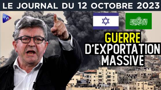 Palestine/Israël : une guerre d’exportation massive - JT du jeudi 12 octobre 2023