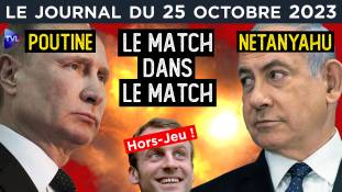 Moscou - Tel-Aviv : le match dans le match - JT du mercredi 25 octobre 2023