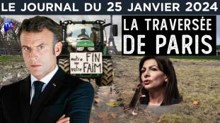 Révolte agricole : aux portes de Paris ! - JT du jeudi 25 janvier 2024