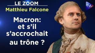 Zoom - Matthieu Falcone : Roman : Le fantasme d'un Macron devenu roi