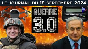 Bipeurs, drones : la bascule des guerres occidentales ? - JT du mercredi 18 septembre 2024