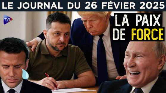 Ukraine : Trump et Poutine s’entendent, Macron sur la touche - JT du mercredi 26 février 2025