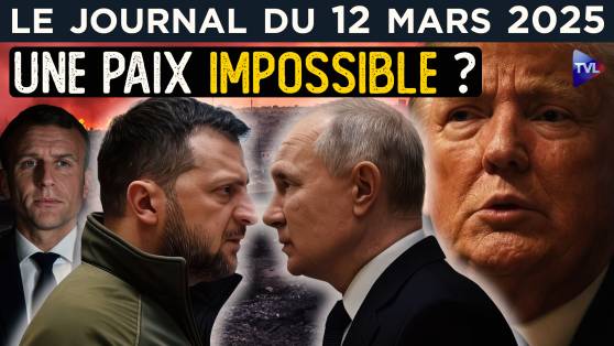 Poutine, Trump, Zelensky, Macron : qui veut la paix ? - JT du mercredi 12 mars 2025