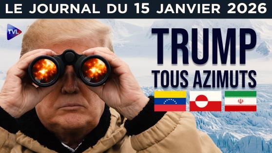 Trump à l’assaut du Groenland ? - JT du jeudi 15 janvier 2026