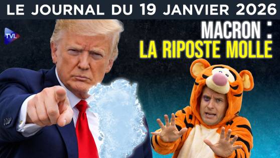 Groenland : Macron ridiculisé face à Trump  - JT du lundi 19 janvier 2026