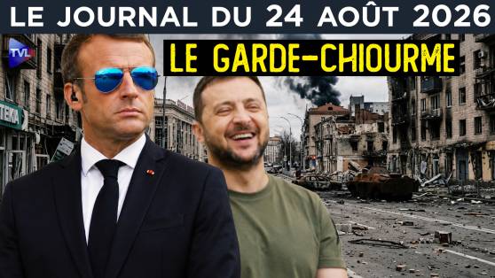 Macron, le petit bouclier de Zelensky - JT du lundi 24 août 2026