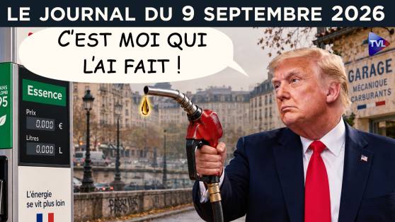 Trump - Iran : la guerre du pétrole frappe la France - JT du mercredi 9 septembre 2026