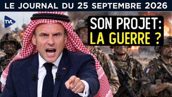 Macron : la guerre et l’impossible départ ? - JT du vendredi 25 septembre 2026